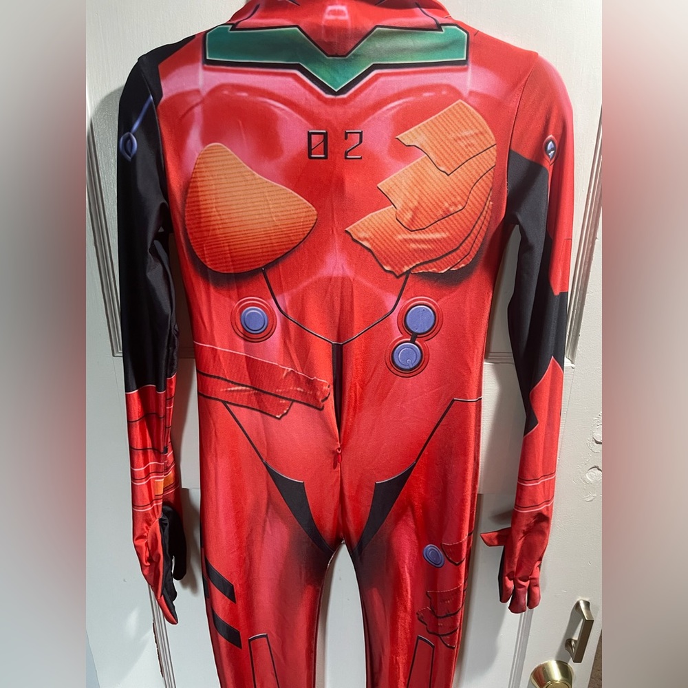 Neon Genesis Evangelion EVA Asuka Langley Soryu Bodysuit #Cosplay #Costume